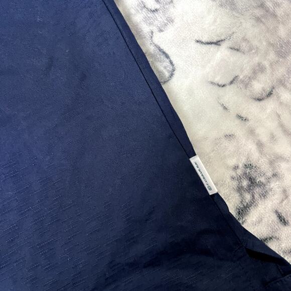 Cubavera Button Down Navy Shirt Mens Sz Large - Picture 6 of 7